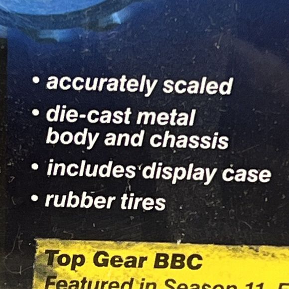 Auto World Top Gear 2011 Callaway White Corvette 1:64 Diecast Preowned New - Picture 4 of 6